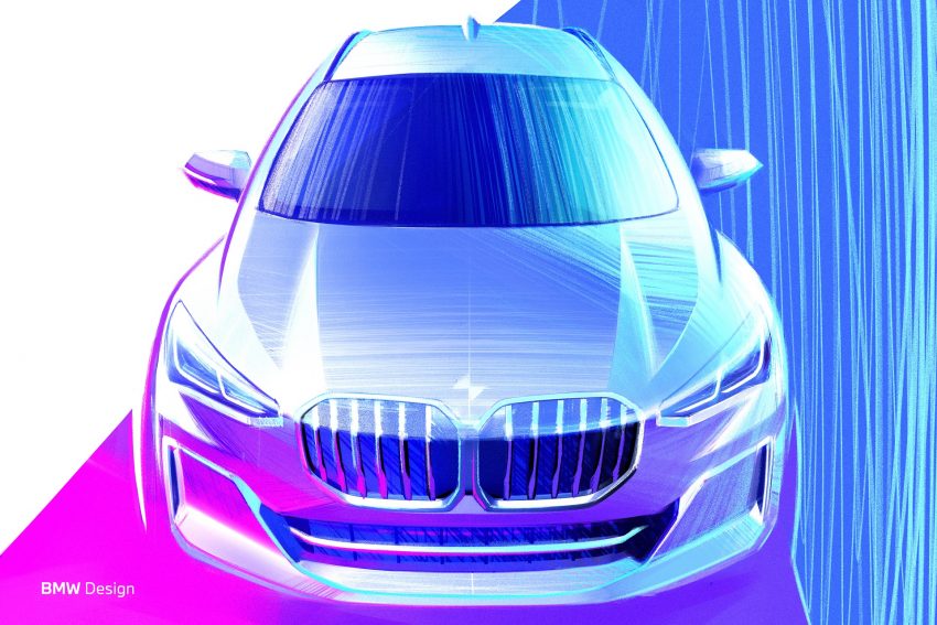 2022 BMW 223i Active Tourer - Design Sketch Wallpaper 850x567 #79