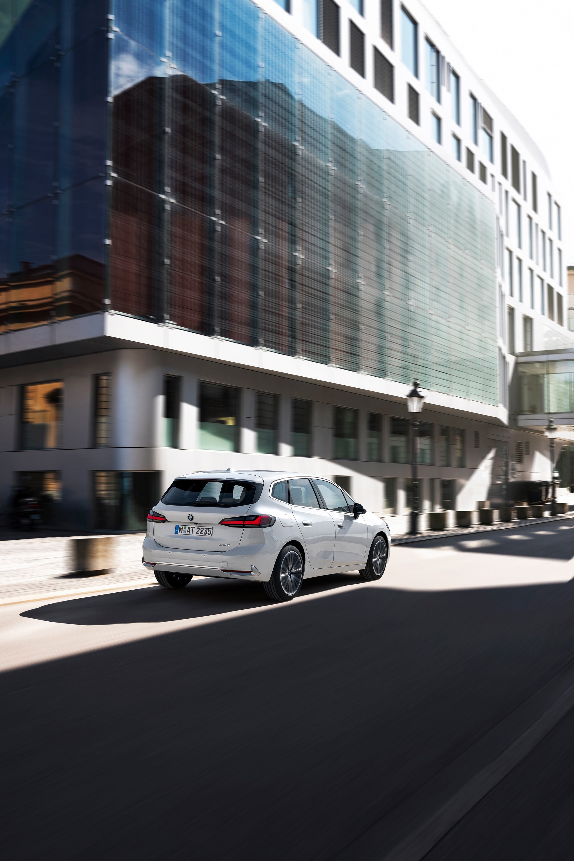 Download 2022 BMW 223i Active Tourer - Rear Three-Quarter HD Phone Wallpaper 1920x2878 #5