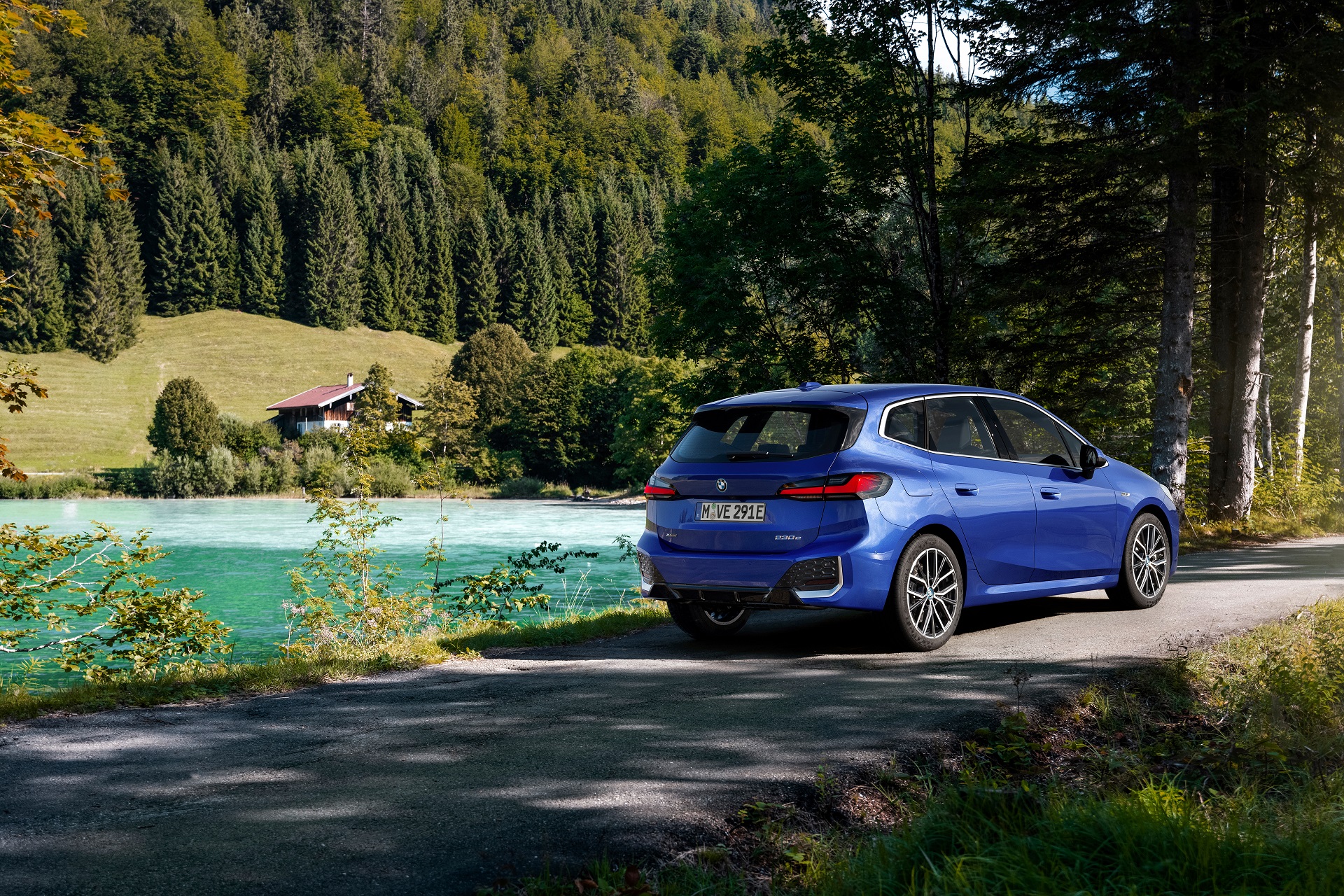 Download 2022 BMW 230e xDrive Active Tourer - Rear Three-Quarter HD Wallpaper 1920x1280 #6