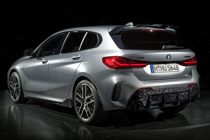 2022 BMW M135i BMW M Perfomance Parts - Rear Three-Quarter Wallpaper 850x567 #78