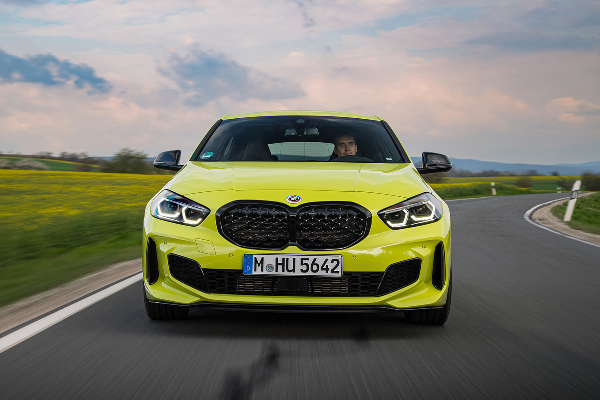 Download 2022 BMW M135i xDrive - Front HD Wallpaper 1921x1281 #23