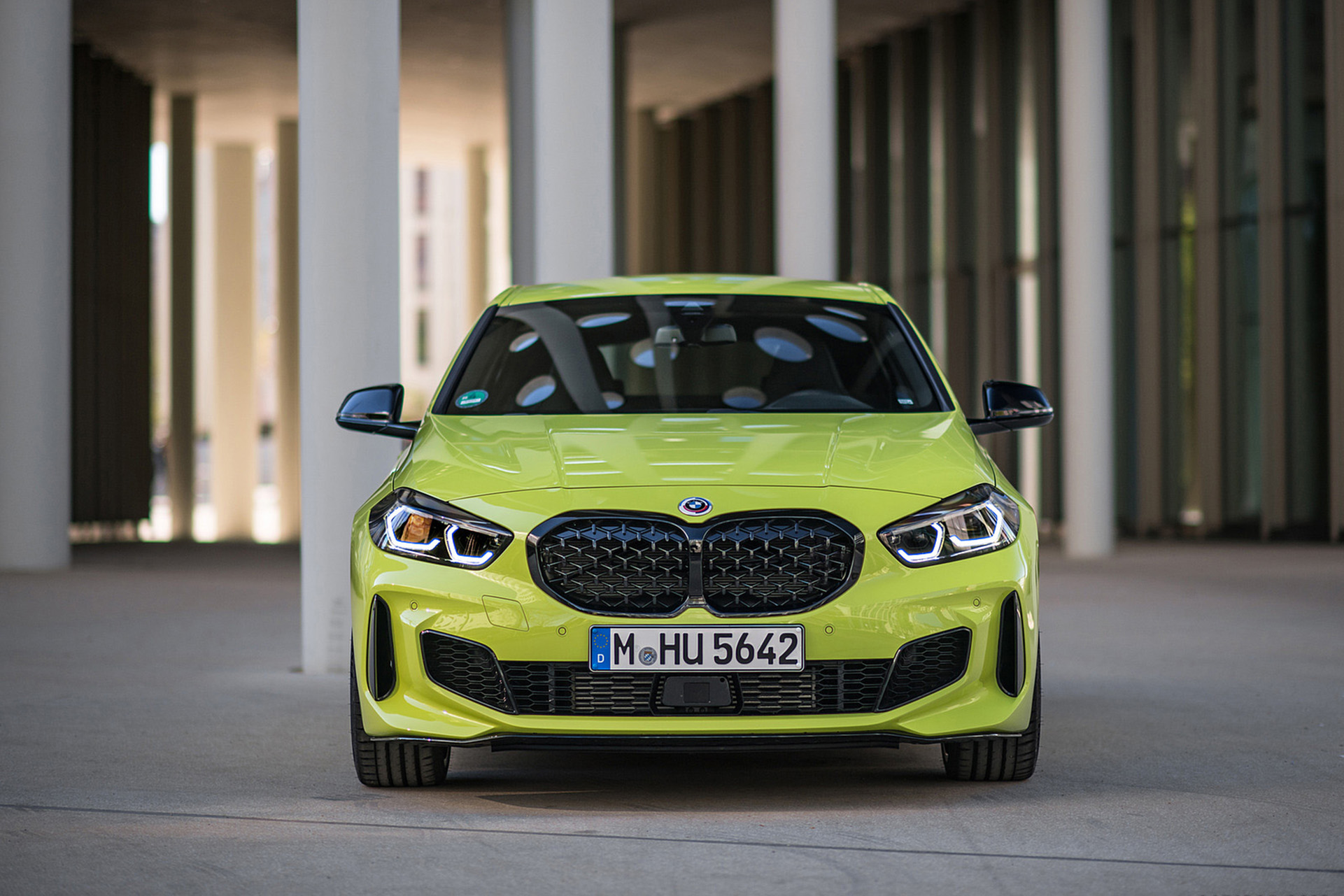 Download 2022 BMW M135i xDrive - Front HD Wallpaper 1921x1281 #55