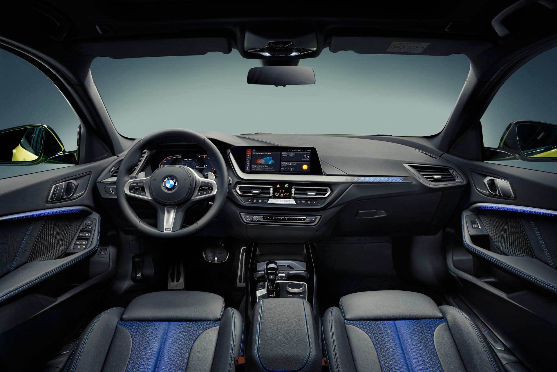 Download 2022 BMW M135i xDrive - Interior, Cockpit HD Wallpaper 1920x1281 #95