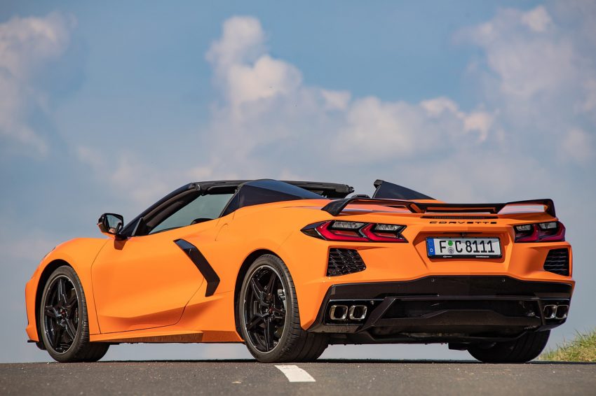 2022 Chevrolet Corvette Stingray Convertible - Rear Three-Quarter Wallpaper 850x566 #22