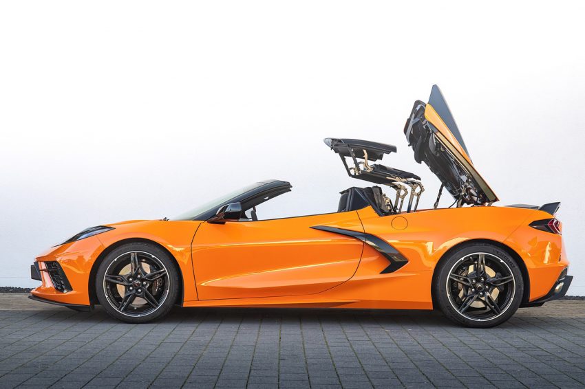 2022 Chevrolet Corvette Stingray Convertible - Side Wallpaper 850x566 #29