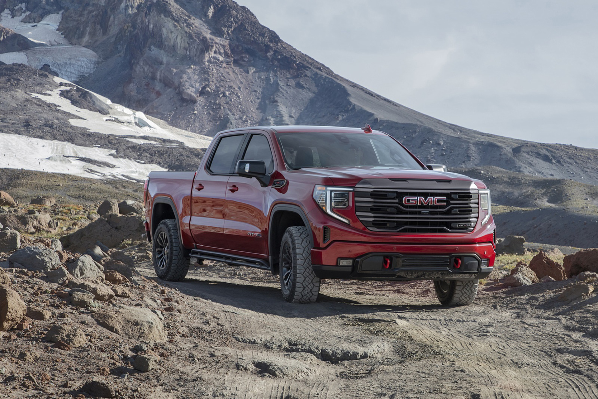 Download 2022 GMC Sierra AT4X - Front Three-Quarter HD Wallpaper 1920x1280 #1