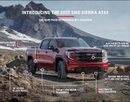 2022 GMC Sierra AT4X - Infographics Wallpaper 190x150