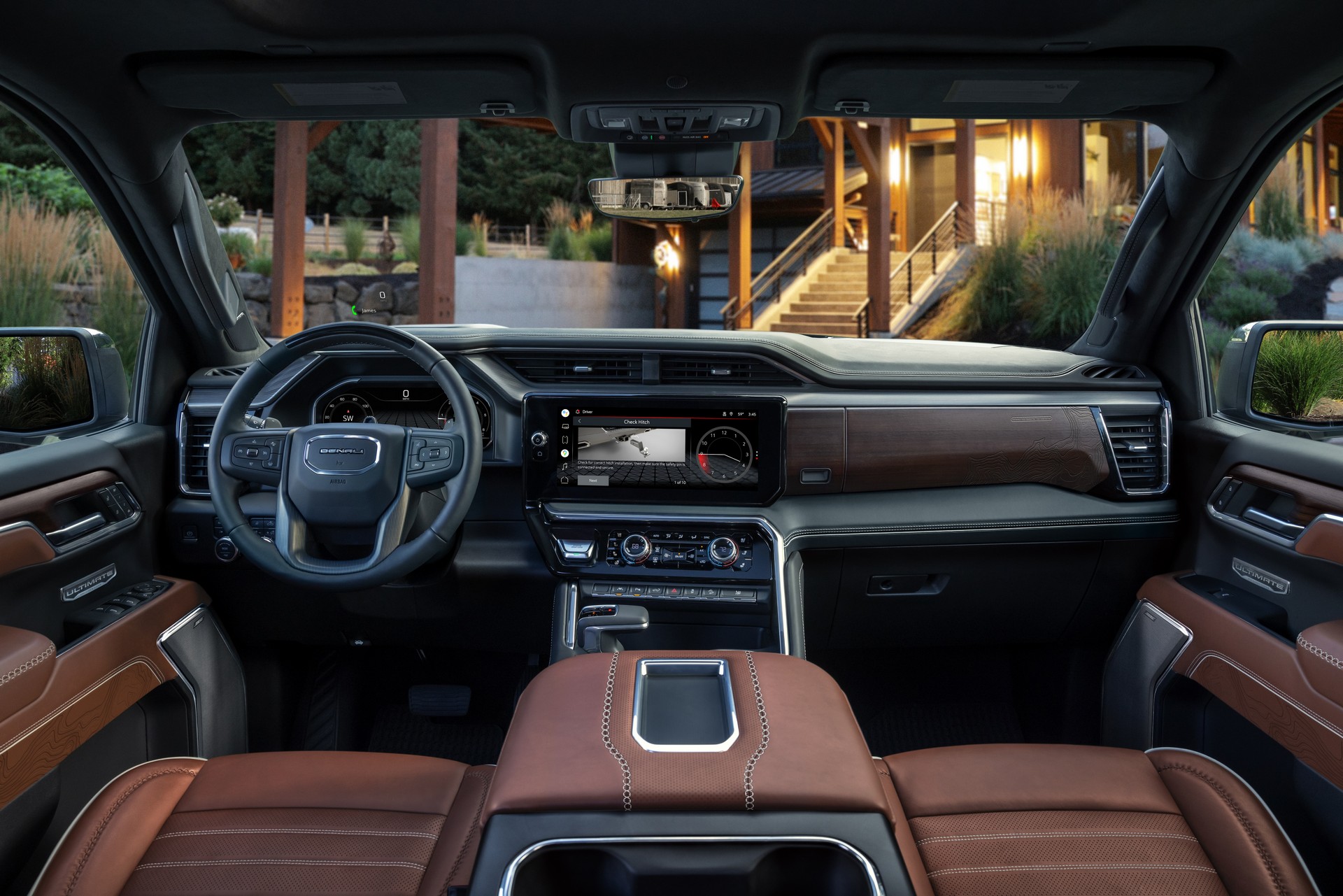 2022 GMC Sierra Denali Ultimate Interior, Cockpit Wallpapers 7
