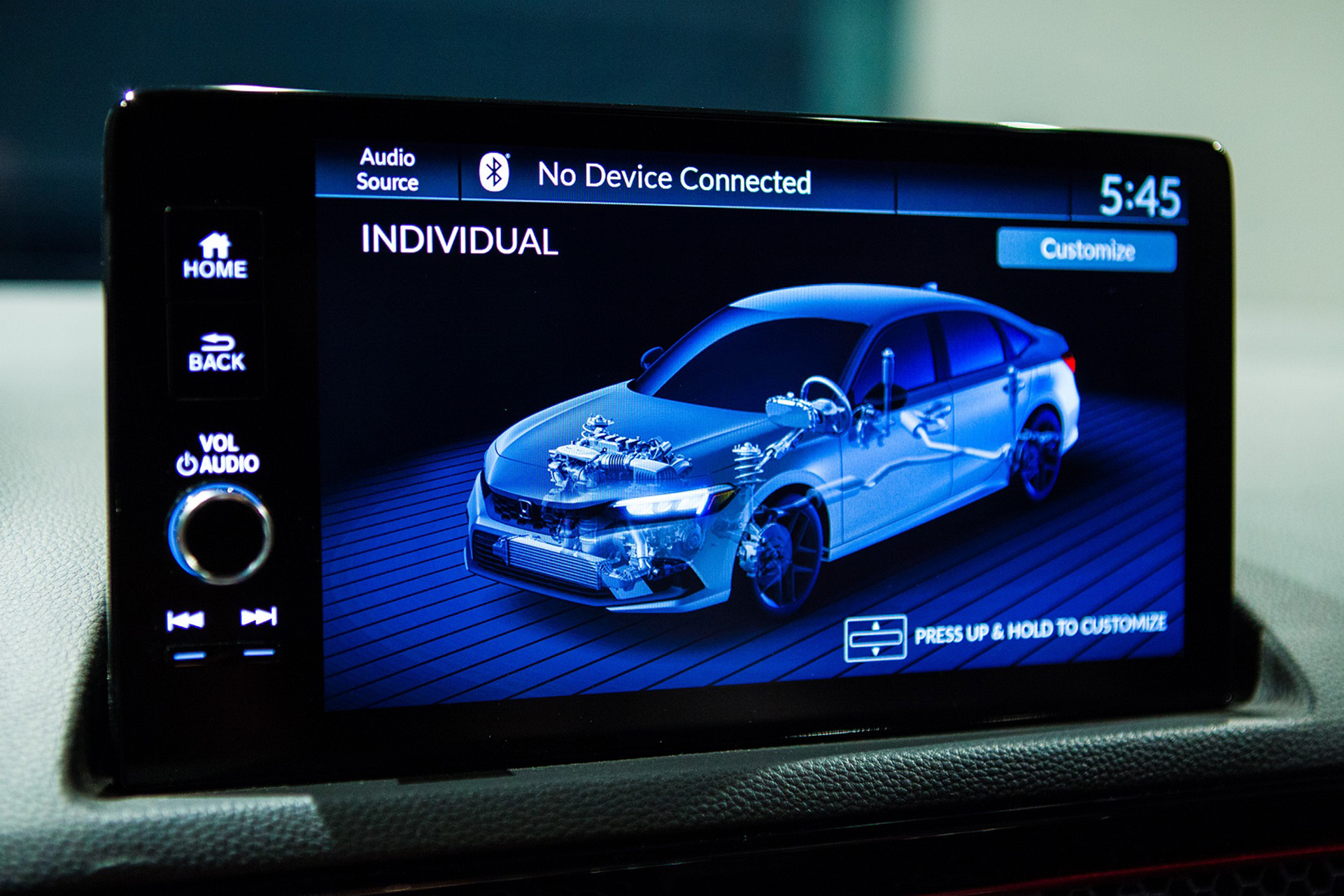 Download 2022 Honda Civic Si - Central Console HD Wallpaper 1921x1281 #95