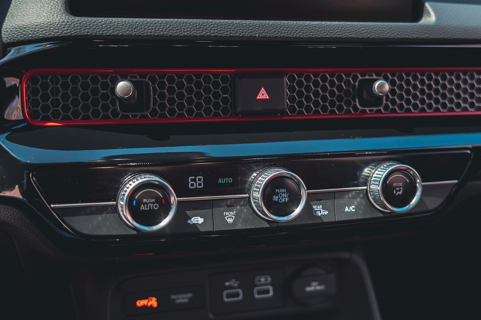 Download 2022 Honda Civic Si - Central Console HD Wallpaper 1920x1280 #60