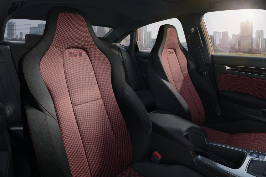 2022 Honda Civic Si - Interior, Front Seats Wallpaper 850x567 #6