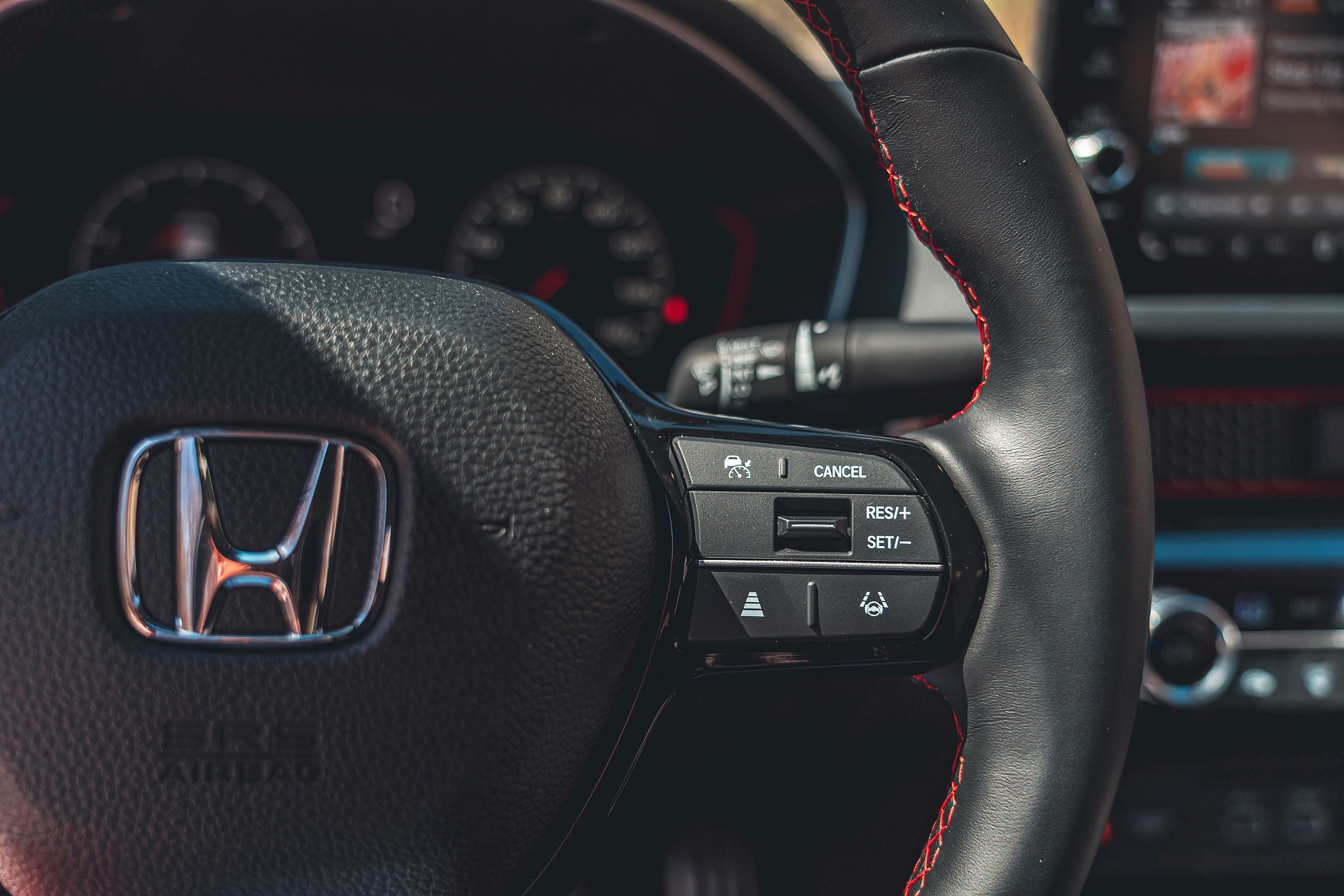 Download 2022 Honda Civic Si - Interior, Steering Wheel HD Wallpaper 1920x1280 #51