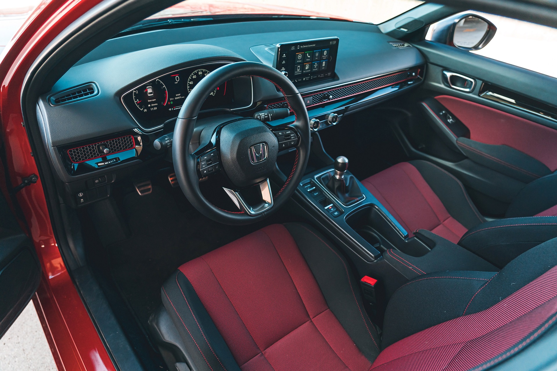 Download 2022 Honda Civic Si - Interior HD Wallpaper 1920x1280 #45
