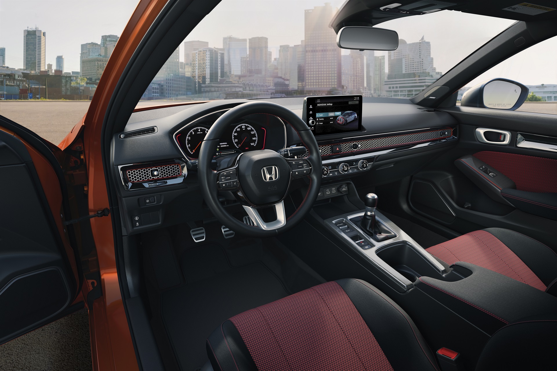 Download 2022 Honda Civic Si - Interior HD Wallpaper 1921x1280 #5