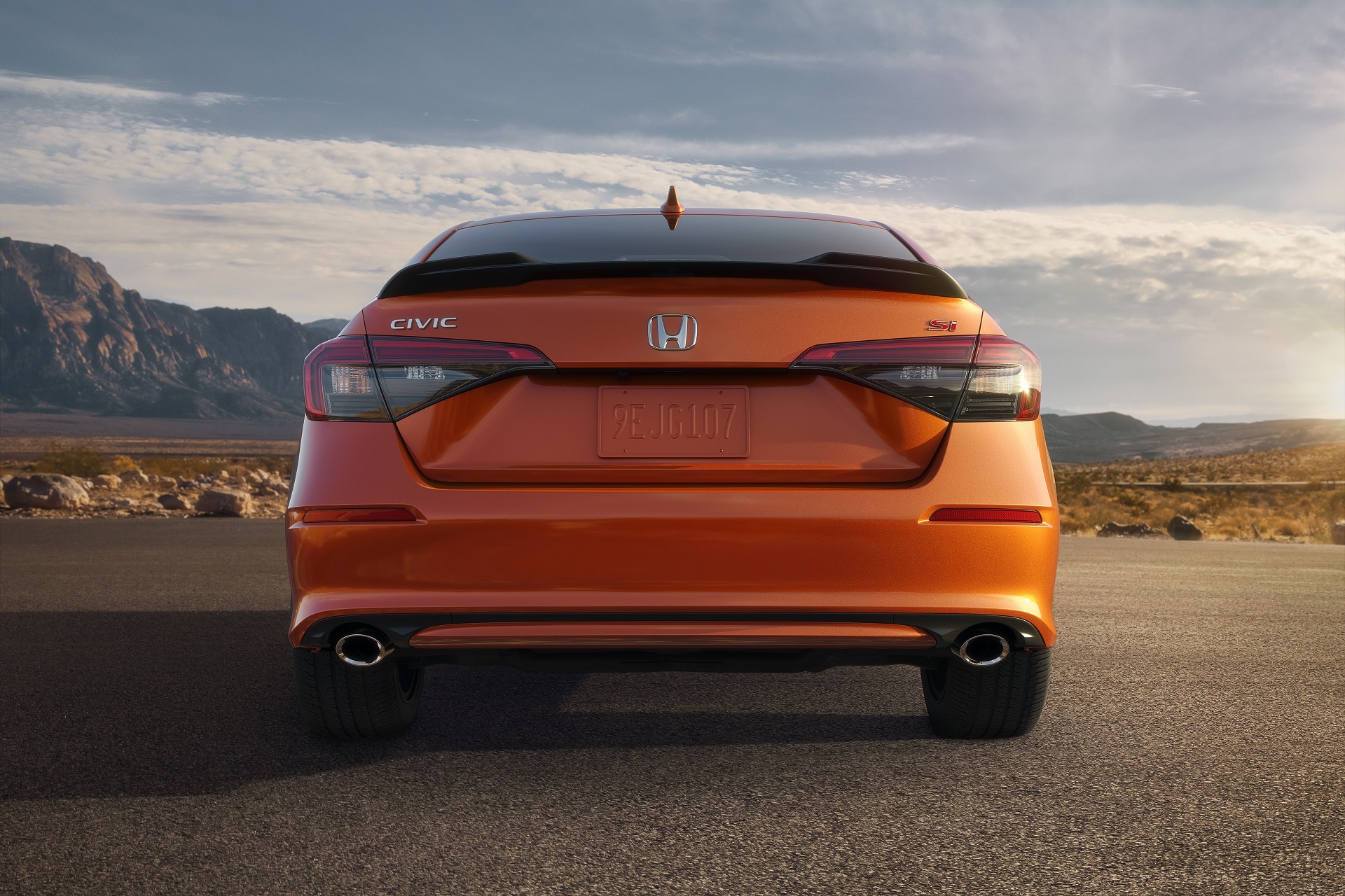Download 2022 Honda Civic Si - Rear HD Wallpaper 1920x1280 #4