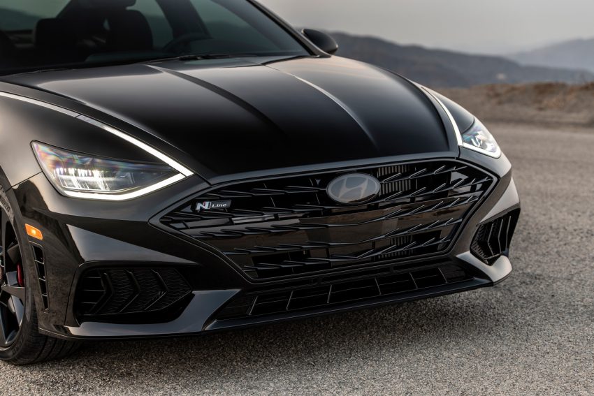 2022 Hyundai Sonata N Line Night Edition - Grille Wallpaper 850x567 #8