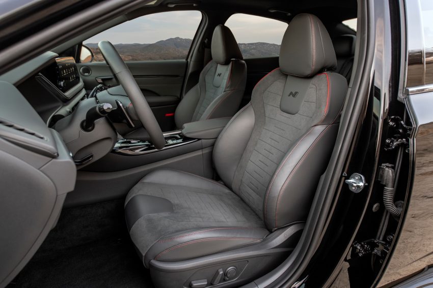 2022 Hyundai Sonata N Line Night Edition - Interior, Front Seats Wallpaper 850x567 #18