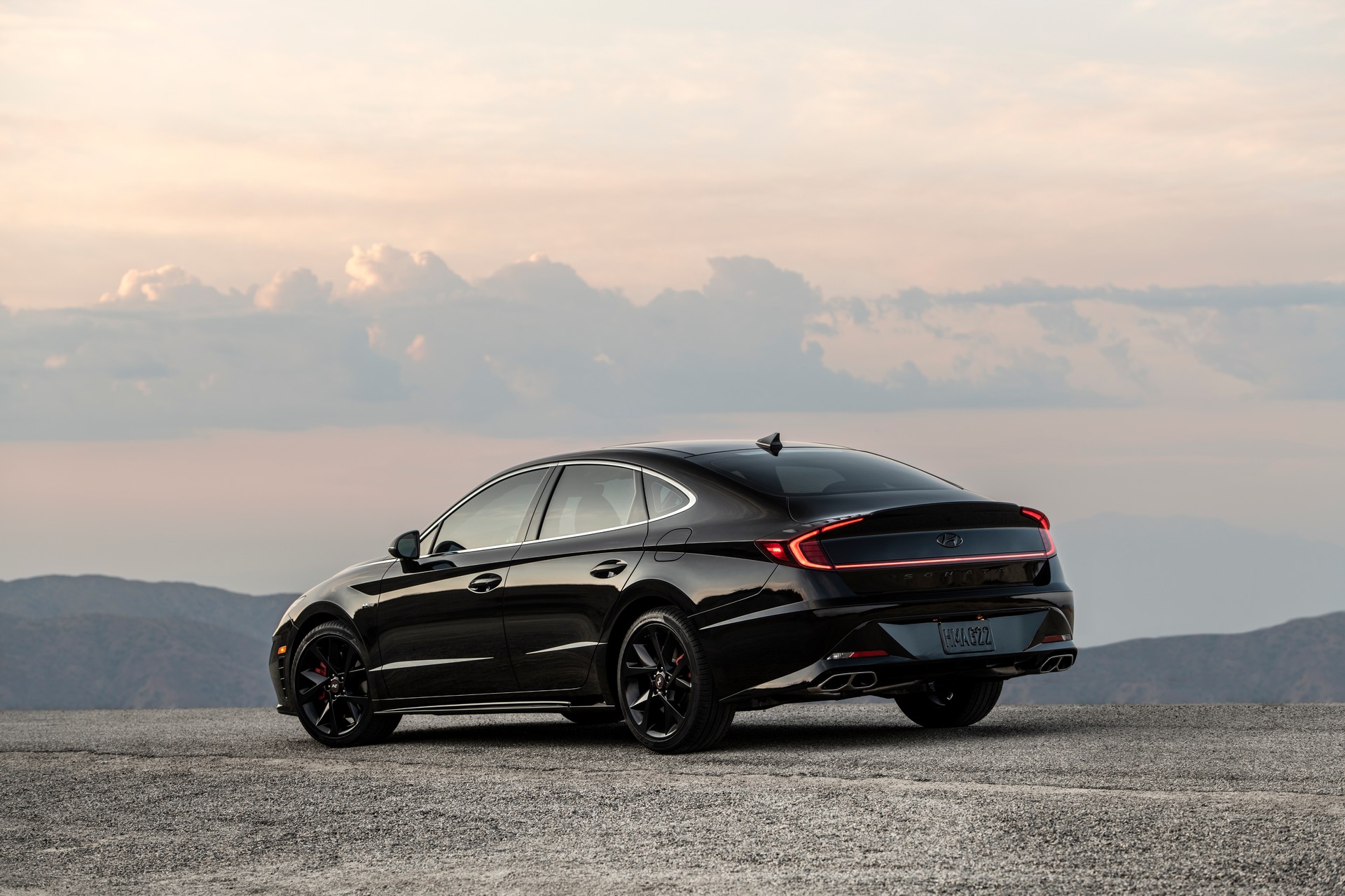 Download 2022 Hyundai Sonata N Line Night Edition - Rear Three-Quarter HD Wallpaper 1920x1280 #5