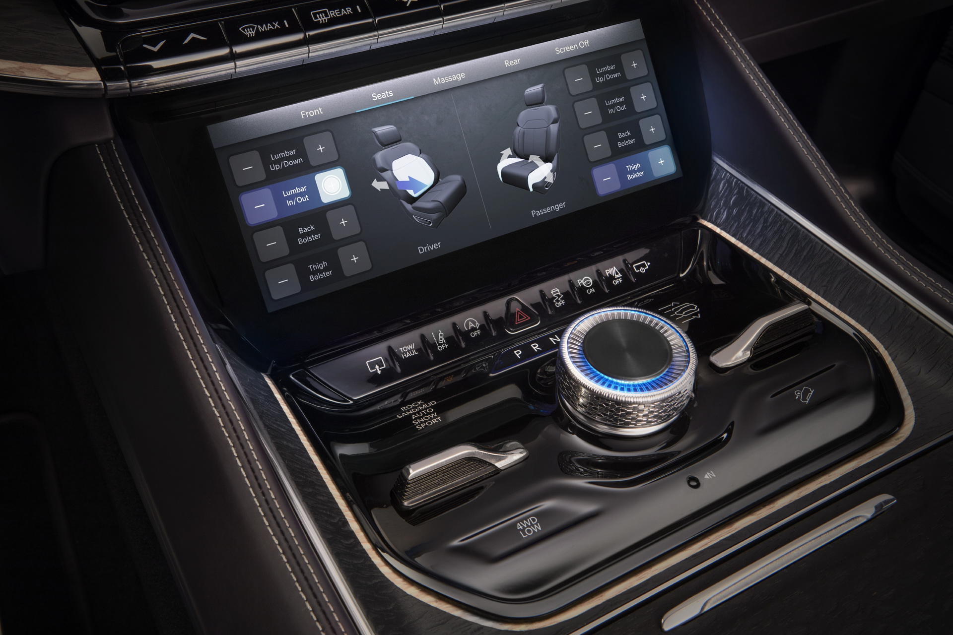 Download 2022 Jeep Grand Wagoneer Concept - Central Console HD Wallpaper 1920x1280 #38