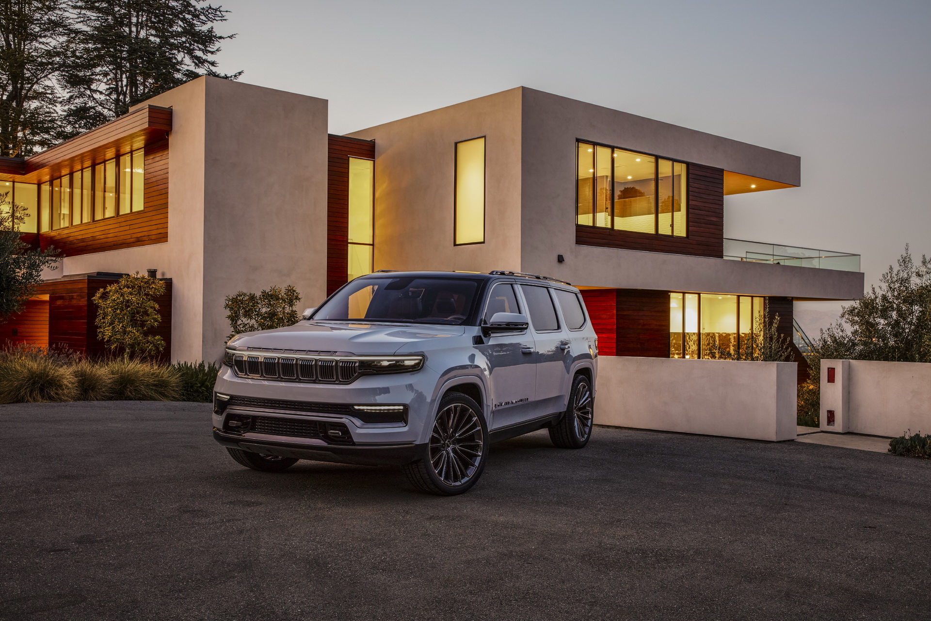 Download 2022 Jeep Grand Wagoneer Concept - Front Three-Quarter HD Wallpaper 1920x1280 #11