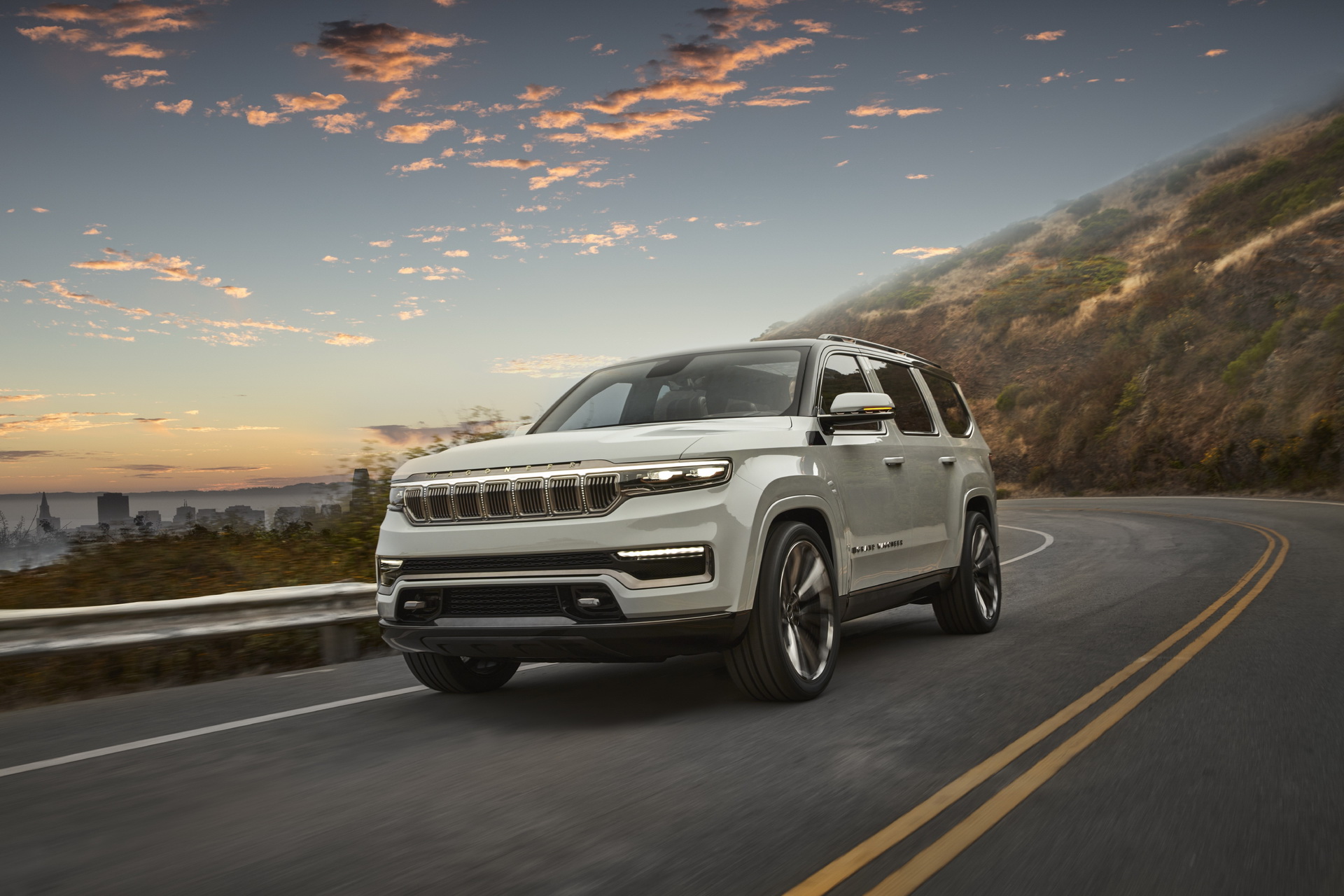Download 2022 Jeep Grand Wagoneer Concept - Front Three-Quarter HD Wallpaper 1920x1280 #3