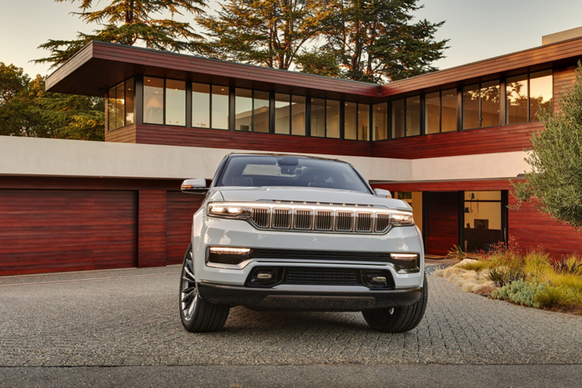 Download 2022 Jeep Grand Wagoneer Concept - Front HD Wallpaper 1921x1281 #16