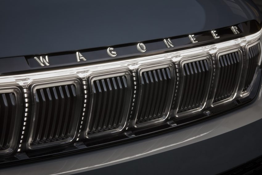 2022 Jeep Grand Wagoneer Concept - Grille Wallpaper 850x567 #27