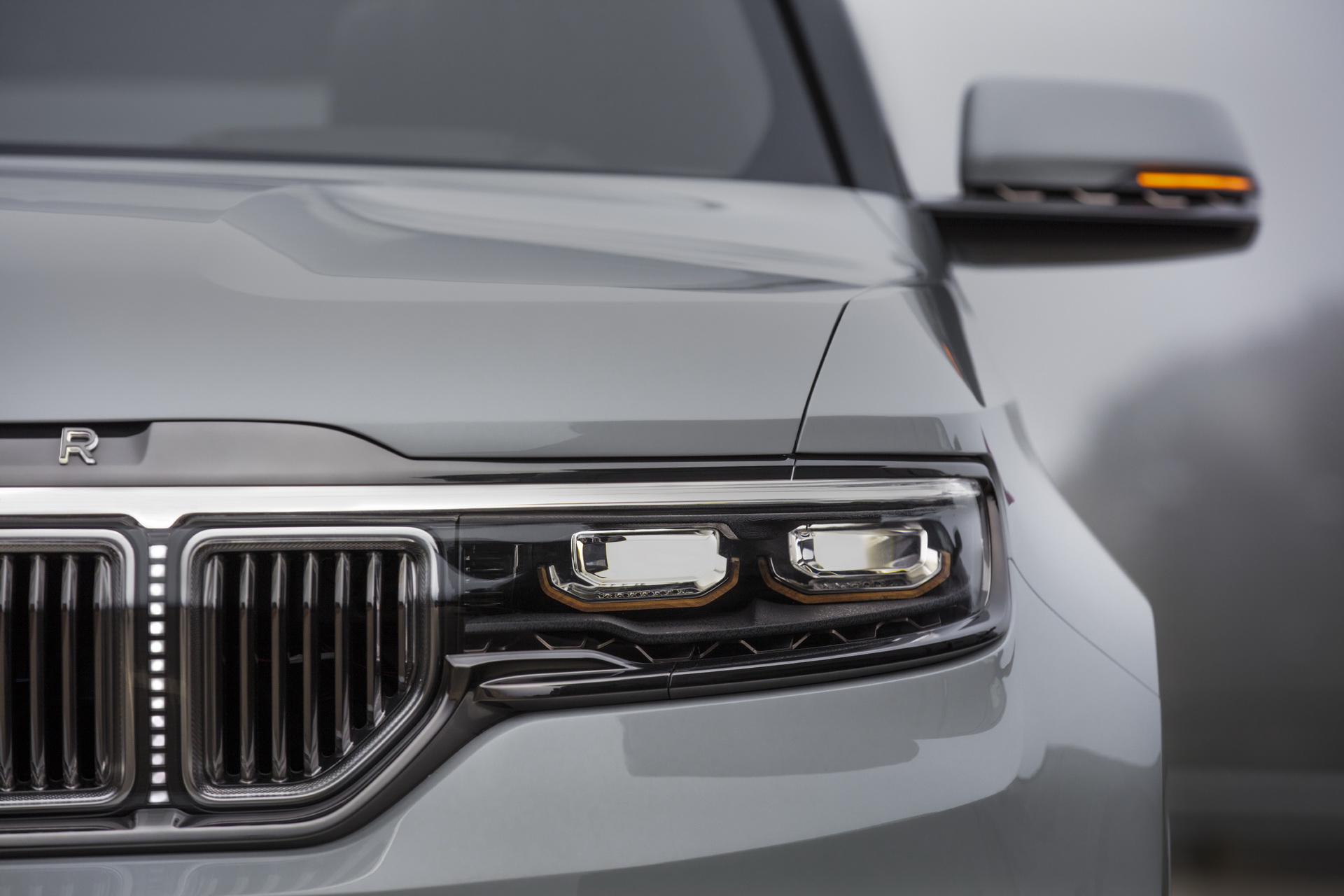 Download 2022 Jeep Grand Wagoneer Concept - Headlight HD Wallpaper 1920x1280 #29