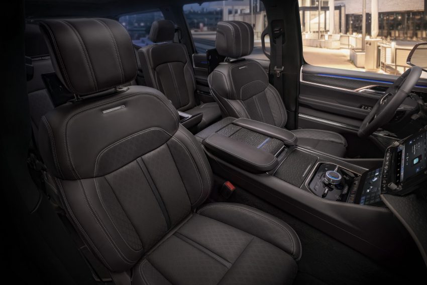 2022 Jeep Grand Wagoneer Concept - Interior, Front Seats Wallpaper 850x567 #46