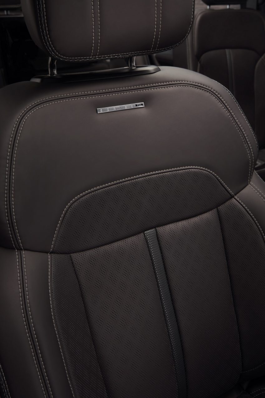 2022 Jeep Grand Wagoneer Concept - Interior, Seats Phone Wallpaper 850x1275 #55