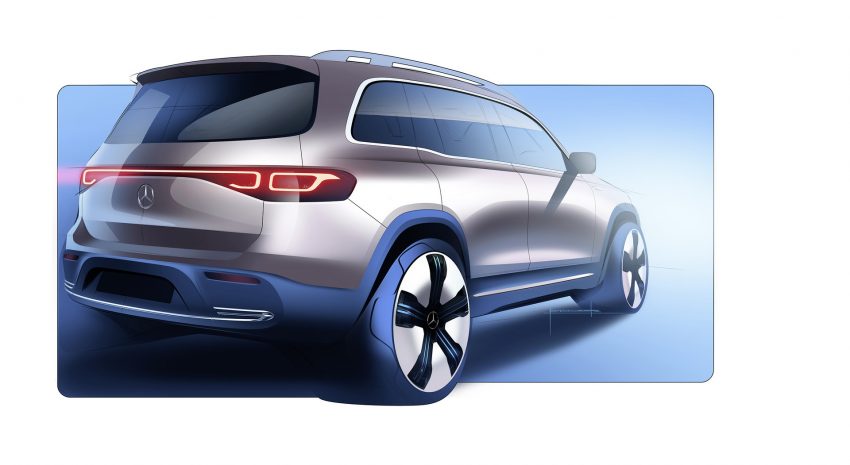 2022 Mercedes-Benz EQB 350 4Matic - Design Sketch Wallpaper 850x465 #64