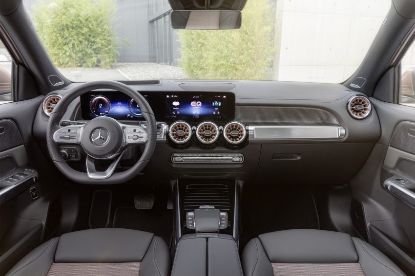 2022 Mercedes-Benz EQB 350 4Matic - Interior, Cockpit Wallpaper 850x567 #33
