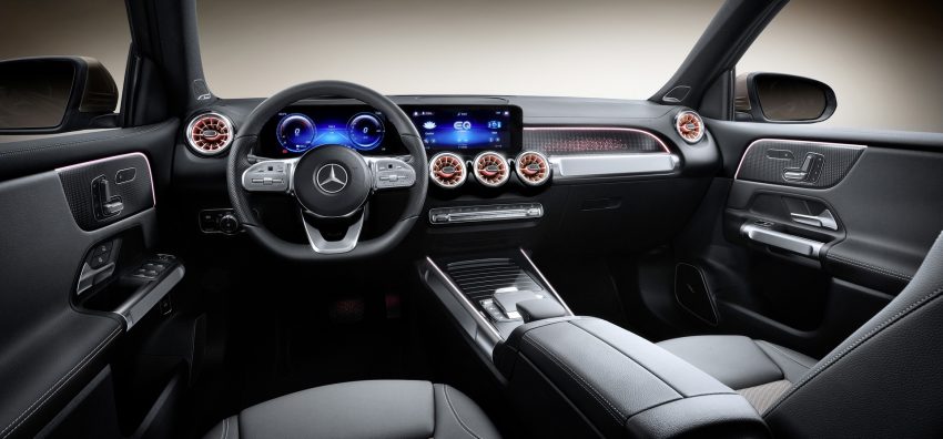2022 Mercedes-Benz EQB 350 4Matic - Interior, Cockpit Wallpaper 850x396 #51