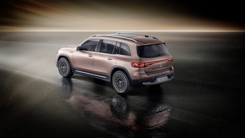 2022 Mercedes-Benz EQB 350 4Matic - Rear Three-Quarter Wallpaper 850x478 #40