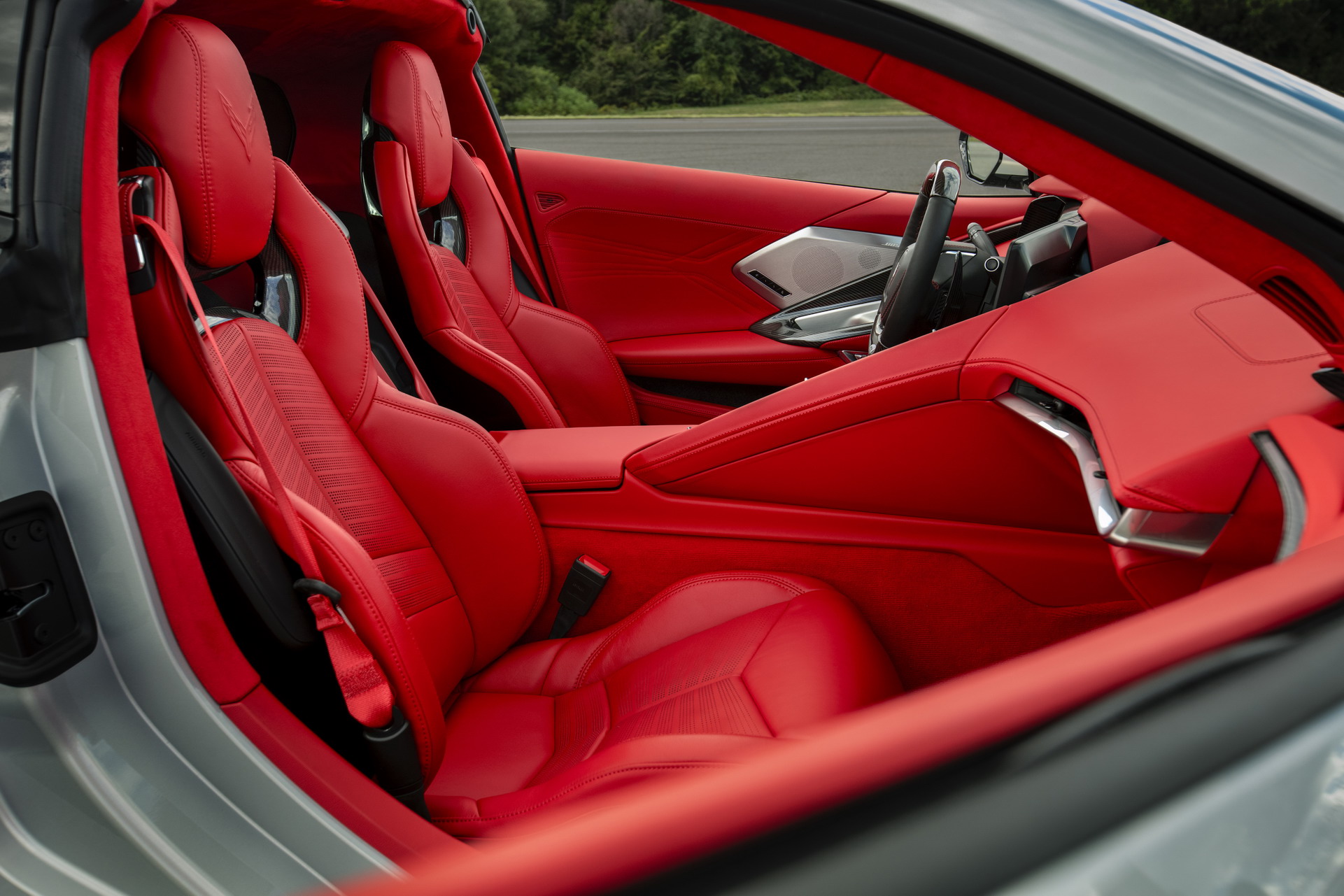 Download 2023 Chevrolet Corvette Z06 - Interior, Seats HD Wallpaper 1921x1281 #17