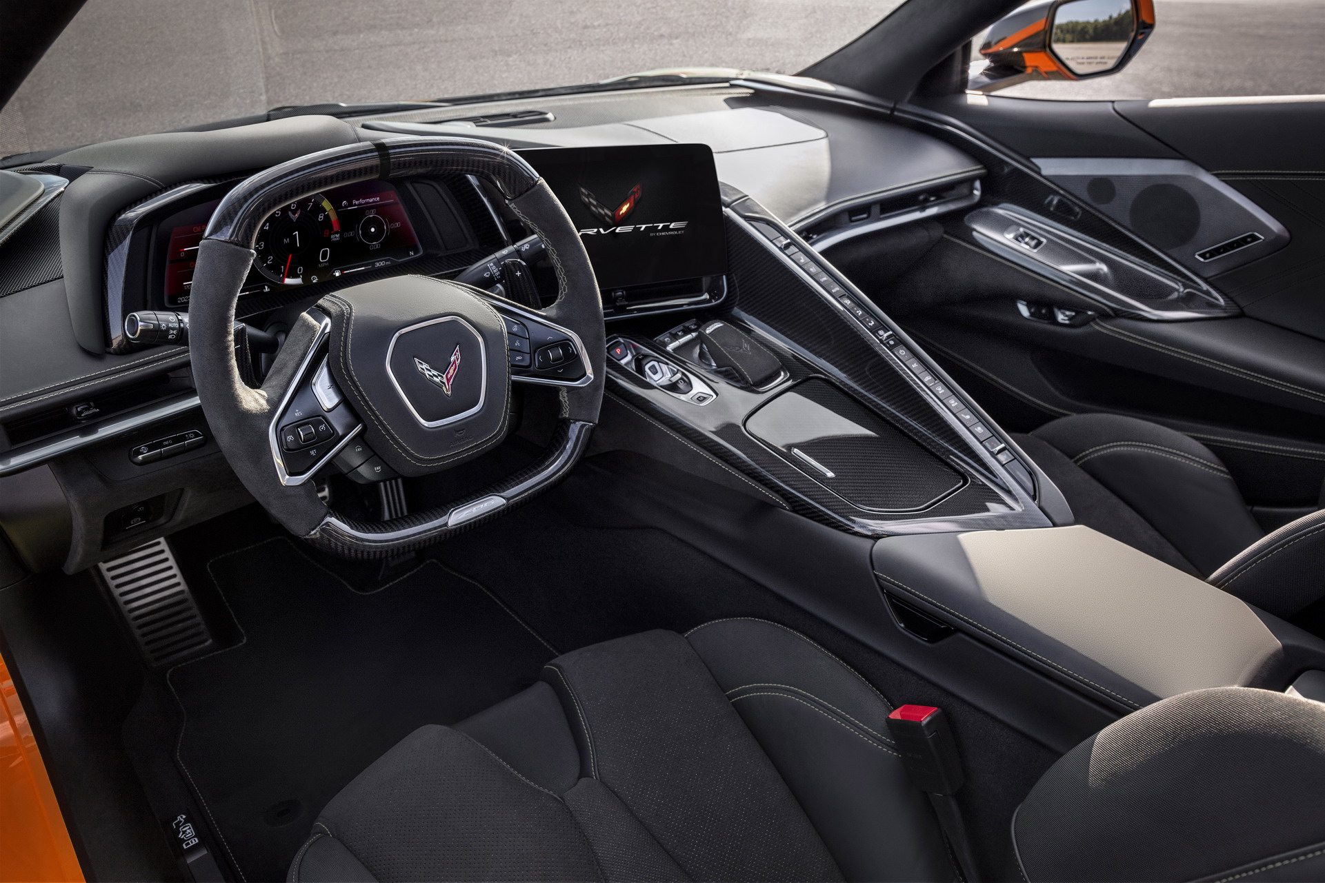 Download 2023 Chevrolet Corvette Z06 - Interior HD Wallpaper 1921x1281 #16