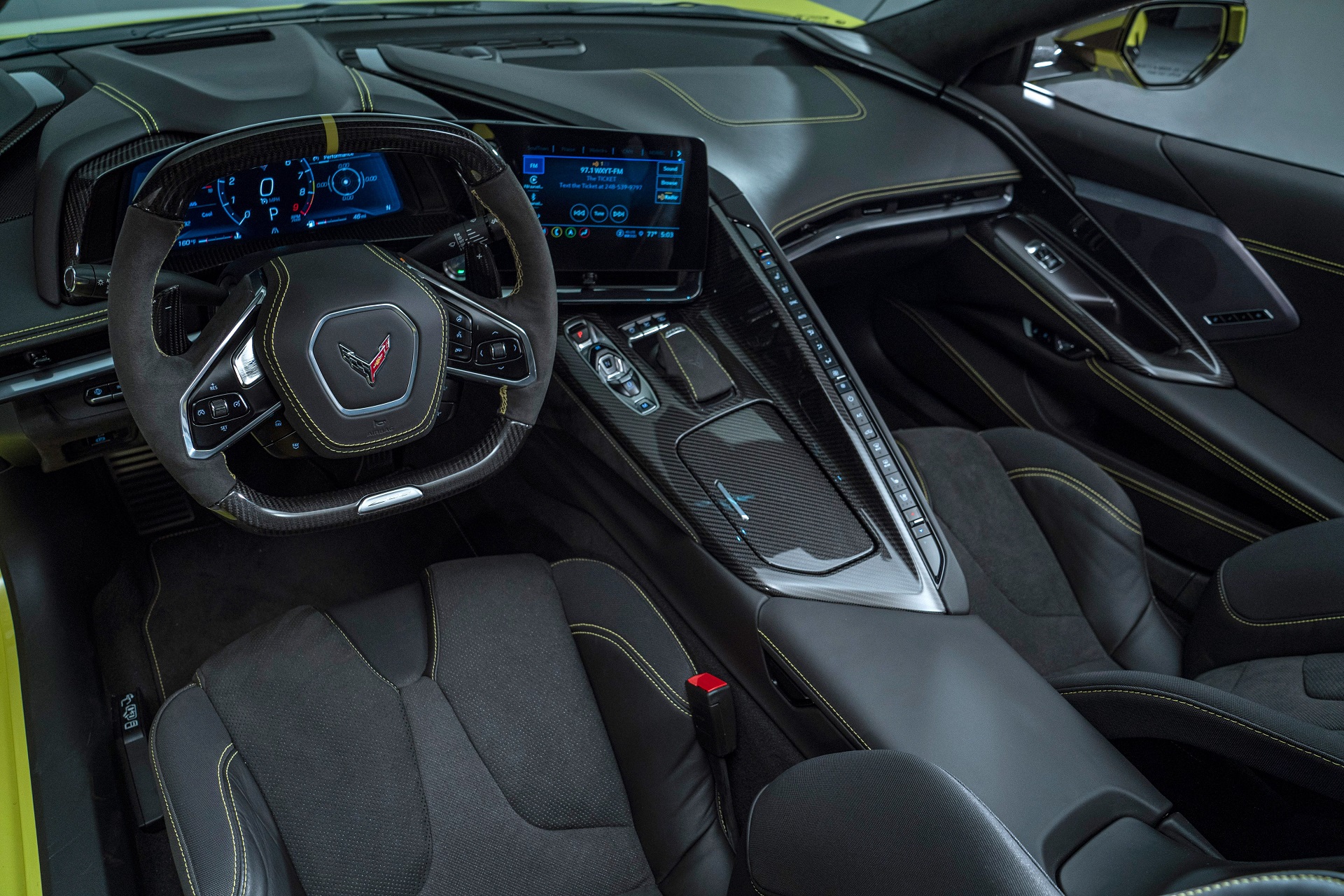 Download 2023 Chevrolet Corvette Z06 - Interior HD Wallpaper 1920x1280 #42