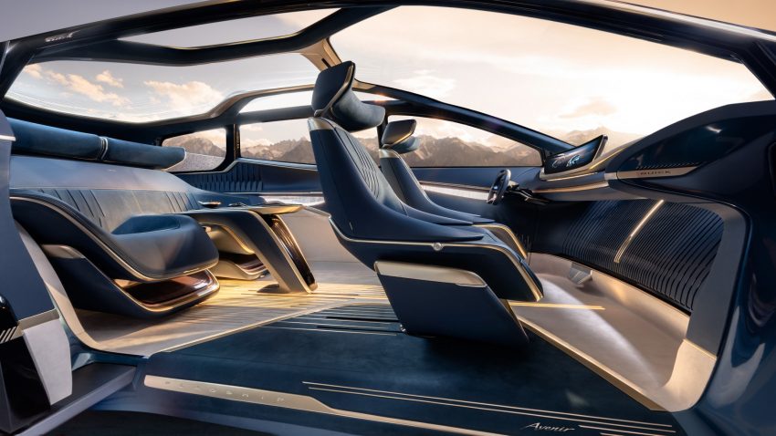 2022 Buick GL8 Flagship Concept - Interior, Seats Wallpaper 850x478 #25