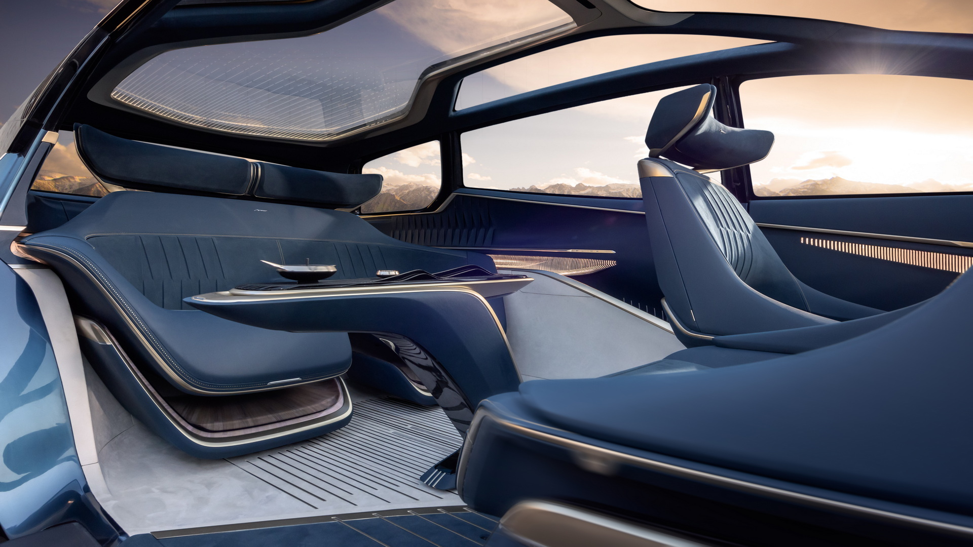 Download 2022 Buick GL8 Flagship Concept - Interior, Seats HD Wallpaper 1920x1080 #26