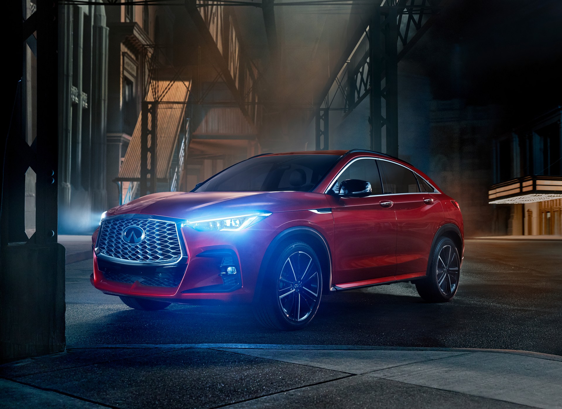 Download 2022 Infiniti QX55 - Front Three-Quarter HD Wallpaper 1920x1397 #20