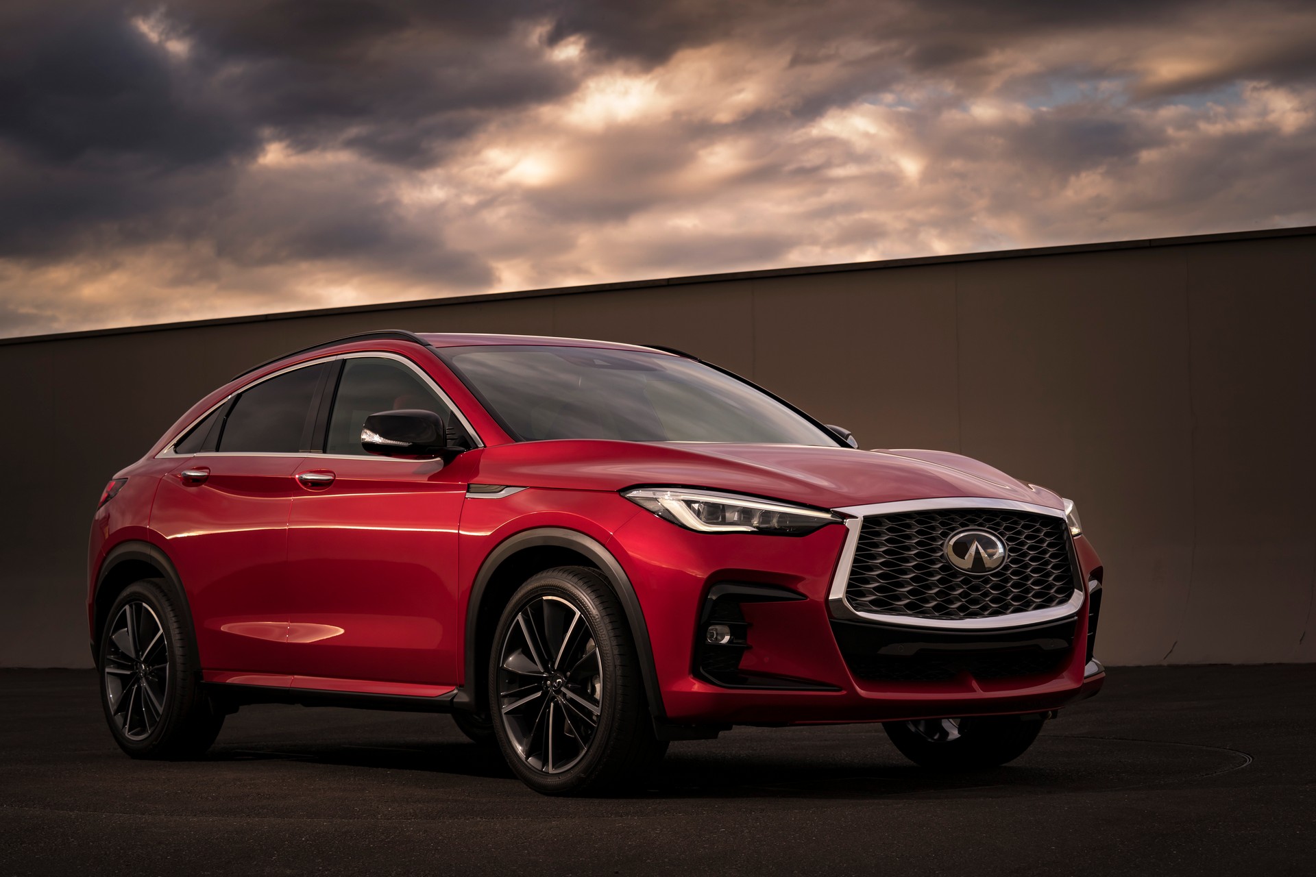 Download 2022 Infiniti QX55 - Front Three-Quarter HD Wallpaper 1920x1280 #23