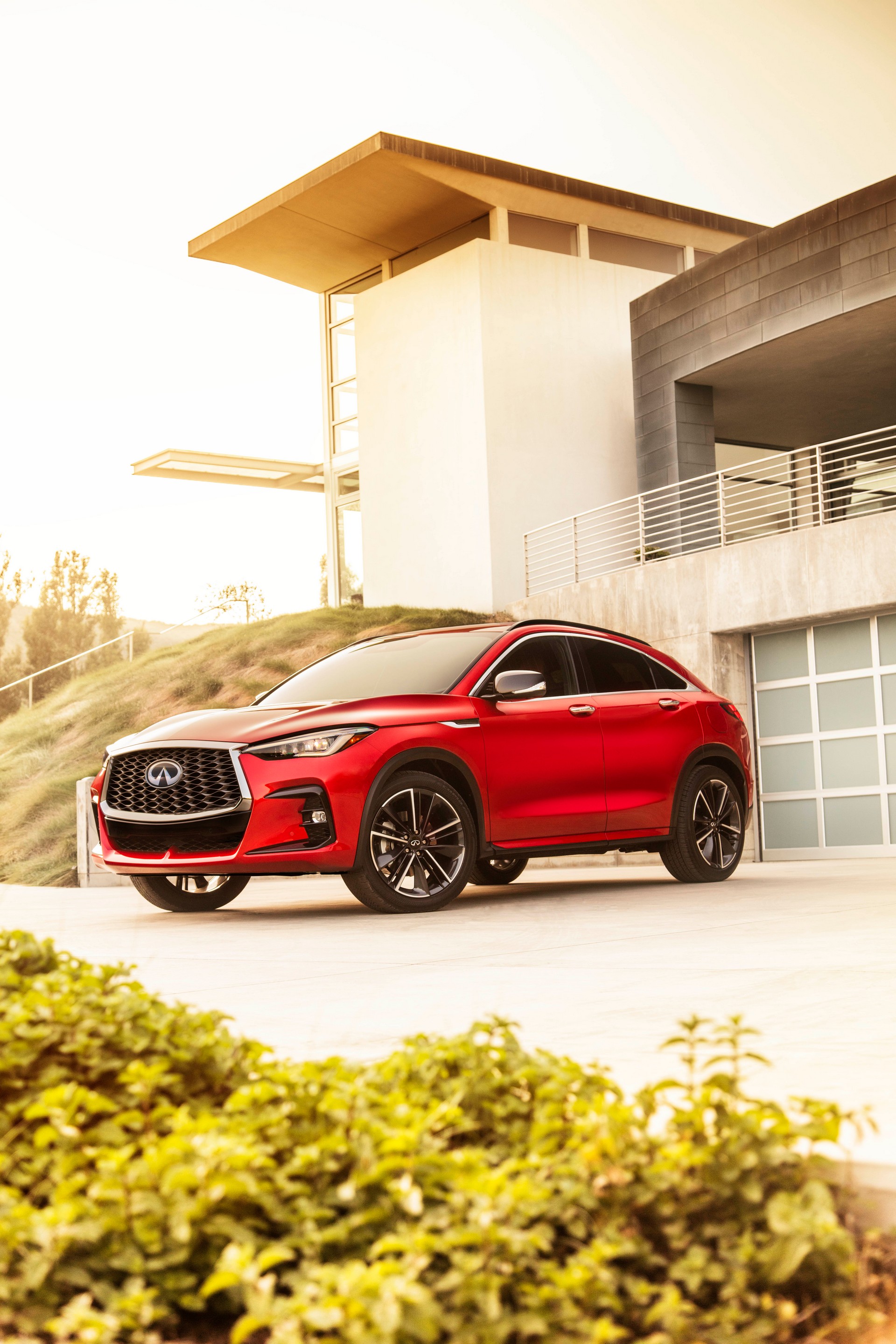 Download 2022 Infiniti QX55 - Front Three-Quarter HD Phone Wallpaper 1920x2880 #16