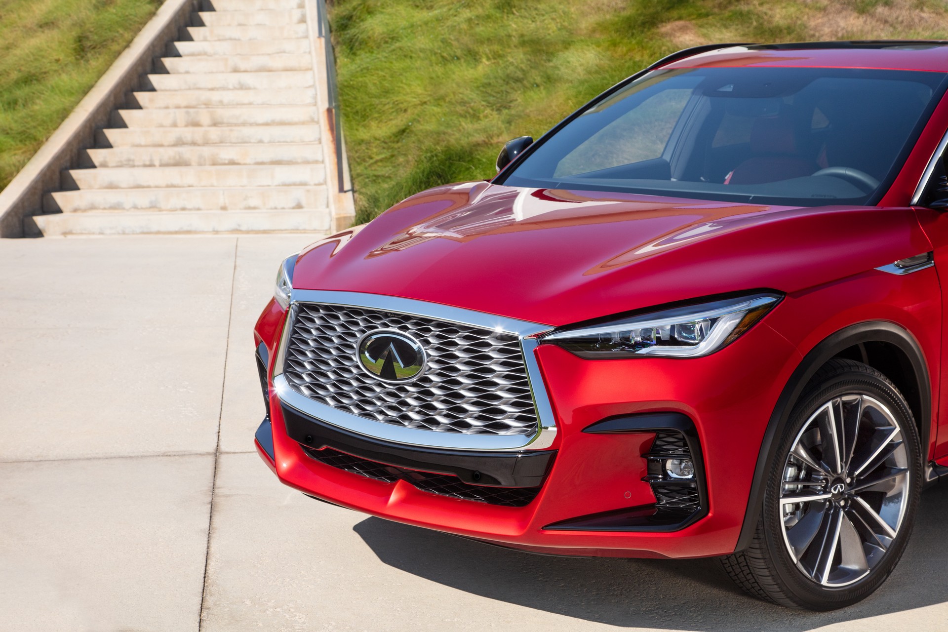 Download 2022 Infiniti QX55 - Front HD Wallpaper 1920x1280 #26