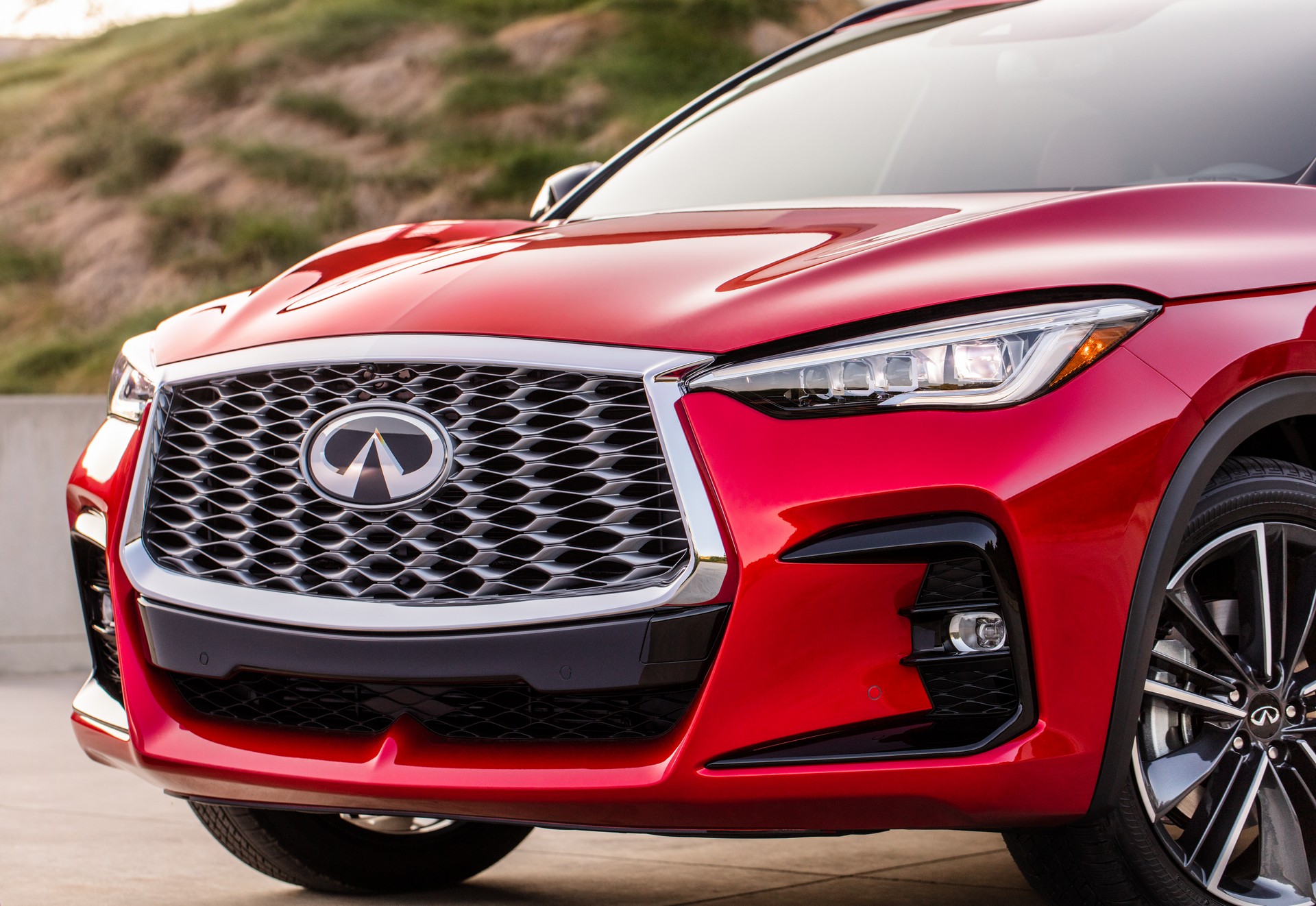 Download 2022 Infiniti QX55 - Front HD Wallpaper 1920x1322 #27