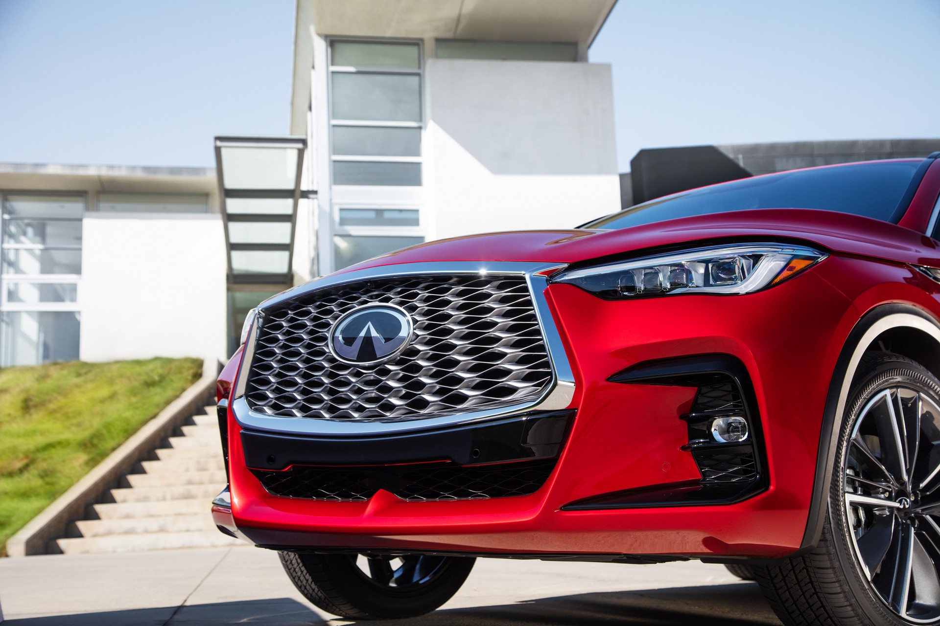 Download 2022 Infiniti QX55 - Grille HD Wallpaper 1920x1280 #28
