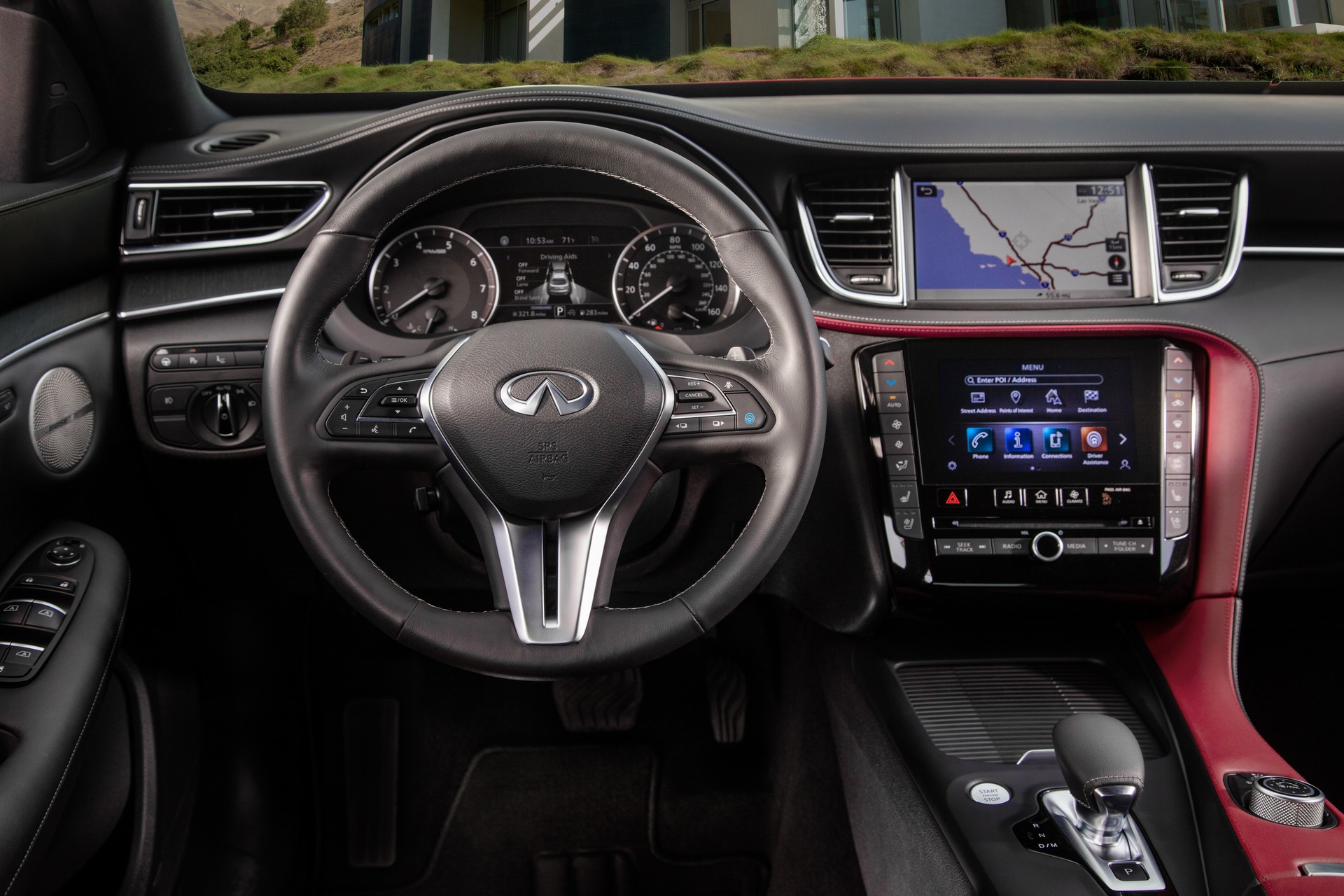 2022 Infiniti QX55 Interior, Cockpit Wallpapers 43 MotorTread