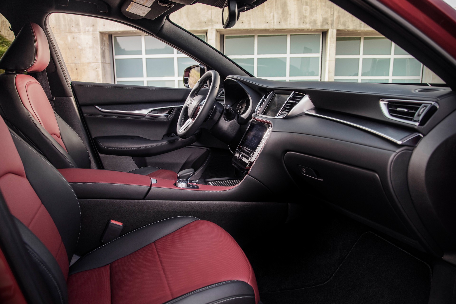 Download 2022 Infiniti QX55 - Interior, Front Seats HD Wallpaper 1920x1280 #50