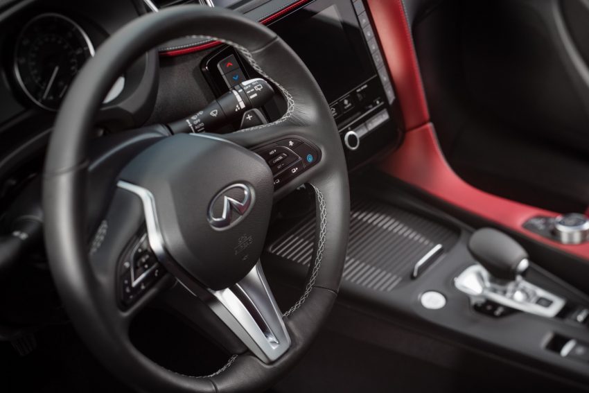 2022 Infiniti QX55 - Interior, Steering Wheel Wallpaper 850x567 #52