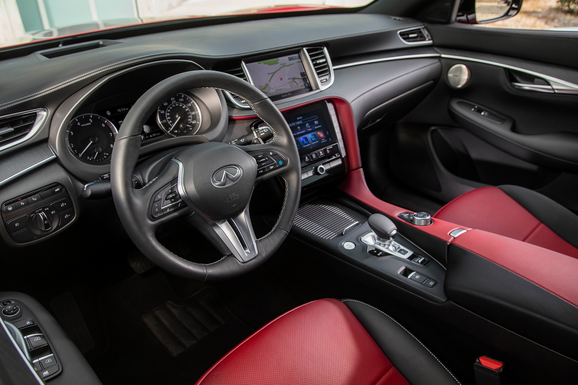Download 2022 Infiniti QX55 - Interior HD Wallpaper 1920x1280 #39