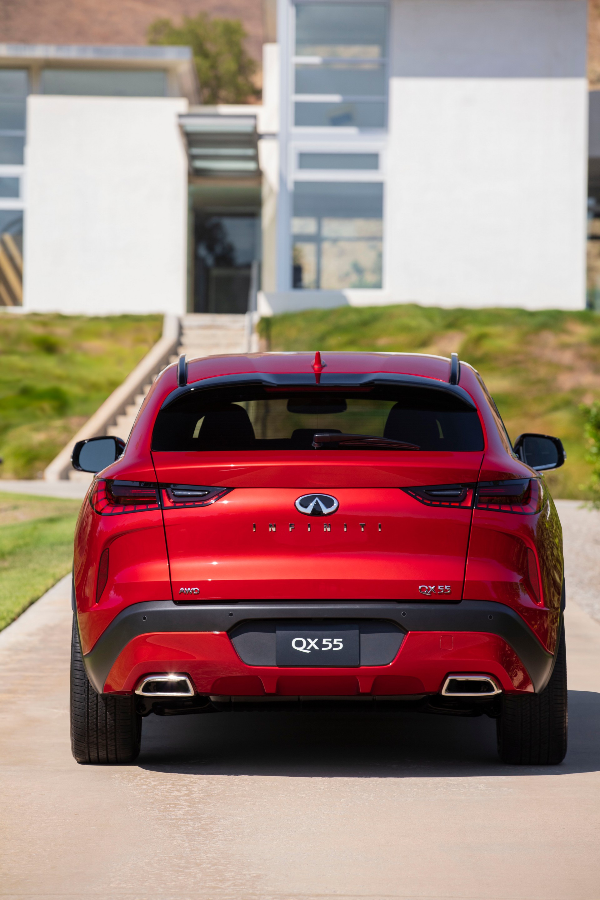 Download 2022 Infiniti QX55 - Rear HD Phone Wallpaper 1920x2880 #13